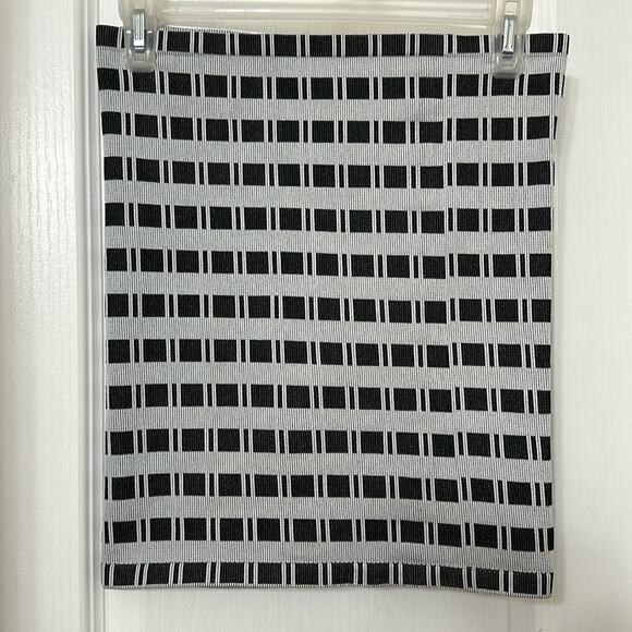 Black squares mini skirt one size - Picture 1 of 1